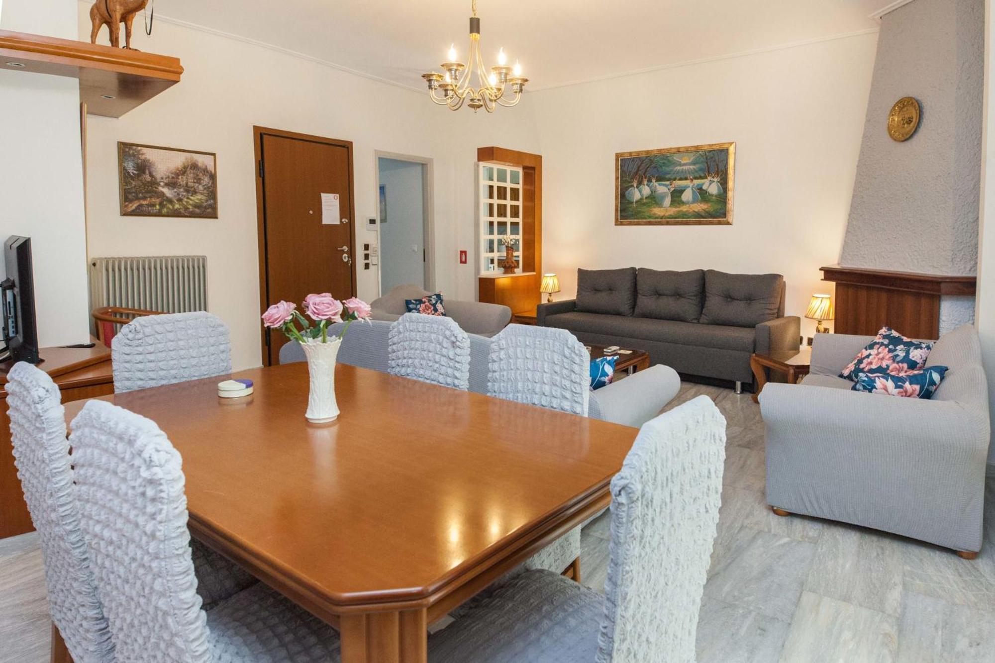 Classical 2 Bd Beauty Apt In Peaceful Chalandri Atenas Exterior foto