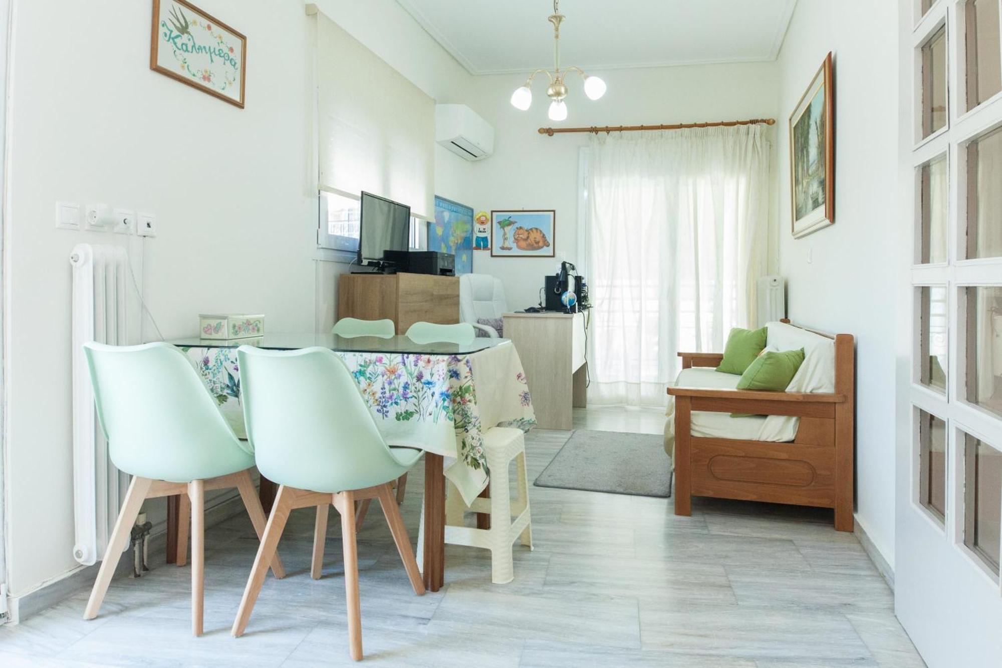 Classical 2 Bd Beauty Apt In Peaceful Chalandri Atenas Exterior foto